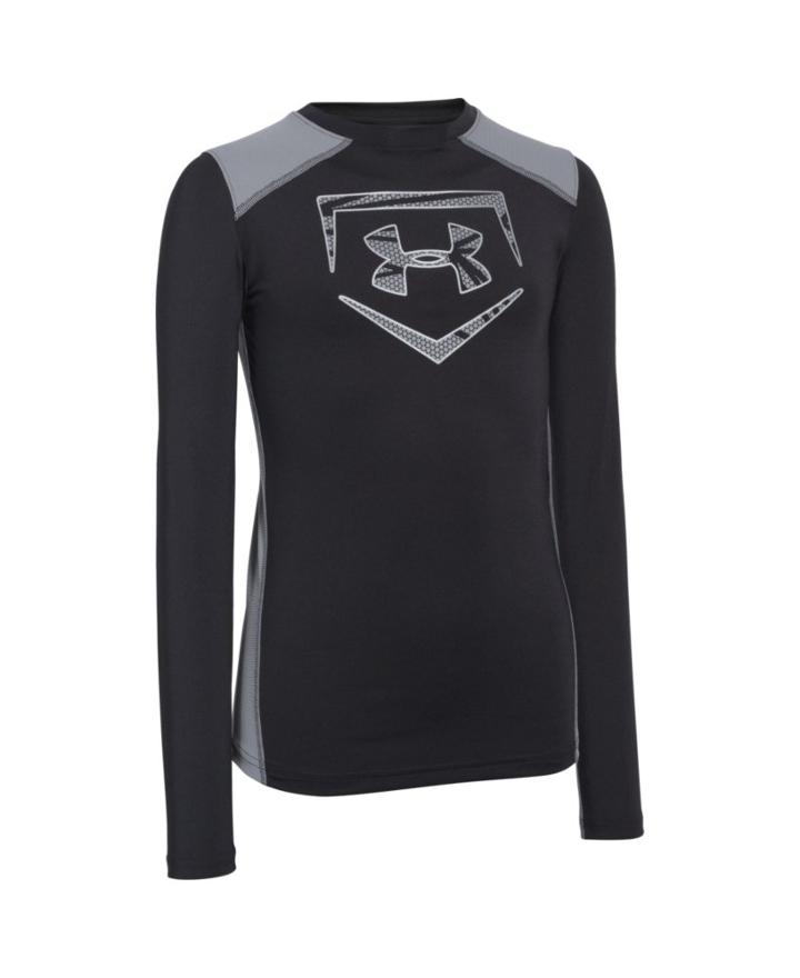 Under Armour Boys' Ua Undeniable Long Sleeve Fitted