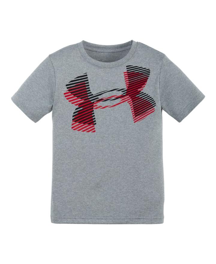 Under Armour Boys' Toddler Ua Layered Big Logo T-shirt
