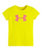 Under Armour Girls' Toddler Glitter Ua Big Logo T-shirt