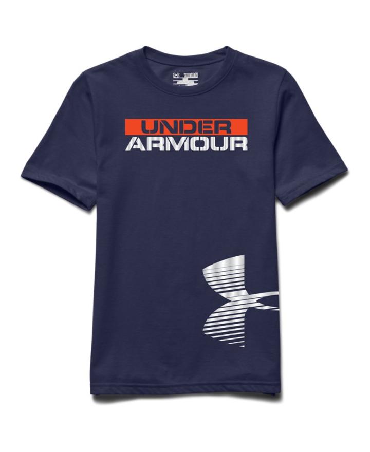 Under Armour Boys' Ua Reflective Logo T-shirt