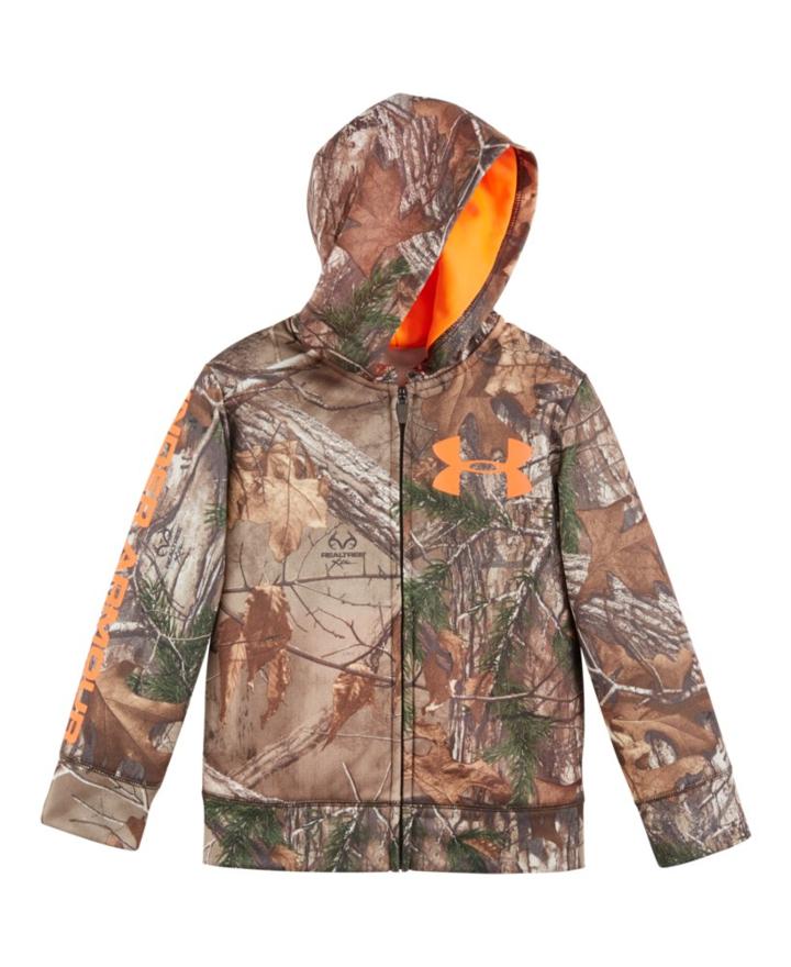 Under Armour Boys' Pre-school Ua Camo Full Zip Hoodie