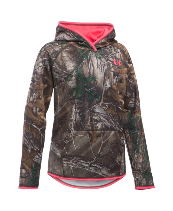 Under Armour Girls' Ua Storm Camo Hoodie