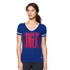 Under Armour Women's Texas Rangers Ua Shirzee T-shirt