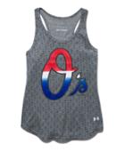 Under Armour Girls' Baltimore Orioles Ua Tri-blend Tank