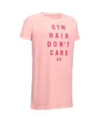 Under Armour Girls' Ua Gym Hair Don't Care Short Sleeve T-shirt