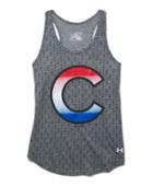 Under Armour Girls' Chicago Cubs Ua Tri-blend Tank