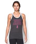 Ua Power In Pink Charged Cotton Tri-blend Under Armour Tank
