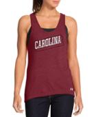 Women's Under Armour Legacy South Carolina Charged Cotton Tri-blend Tank