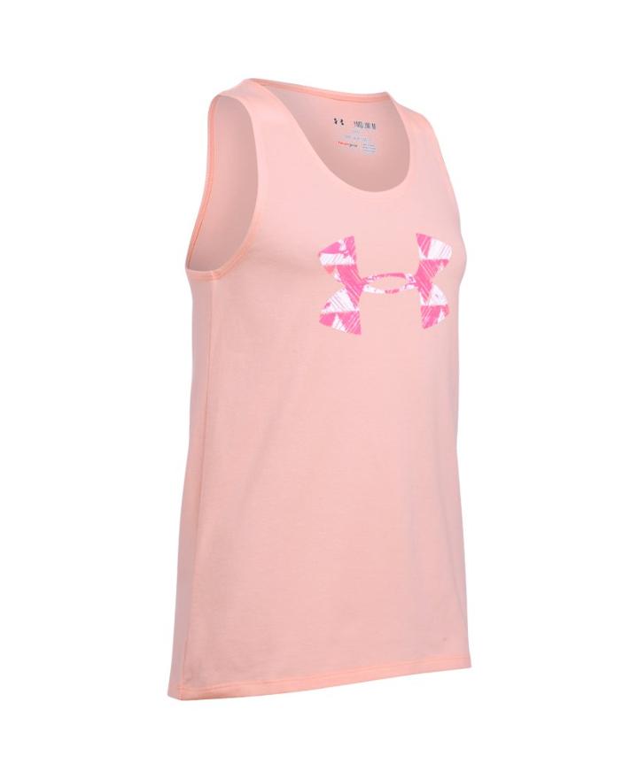 Under Armour Girls' Ua Favorite Big Logo Tank
