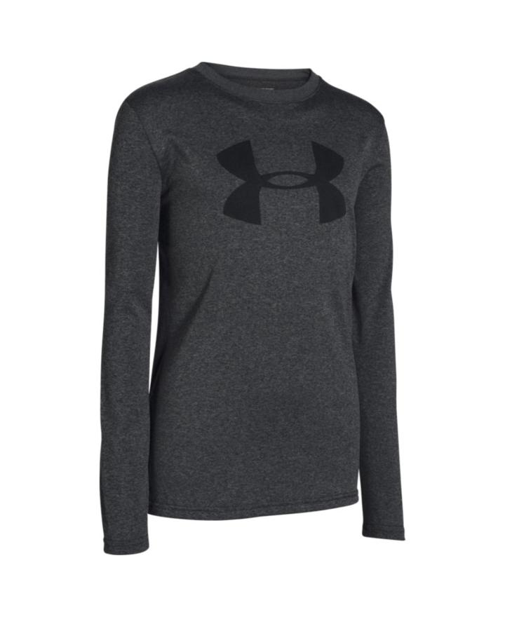 Under Armour Boys' Ua Big Logo Long Sleeve T-shirt