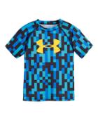 Under Armour Boys' Toddler Ua Big Pixel Zoom Big Logo T-shirt