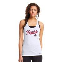 Under Armour Women's Atlanta Braves Ua Achieve Tank