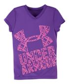 Under Armour Girls' Toddler Ua Branded V-neck