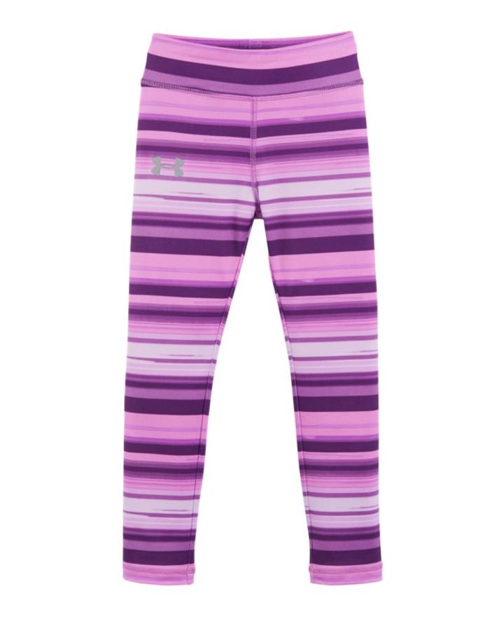 Under Armour Girls' Infant Ua Blurred Stripe Leggings