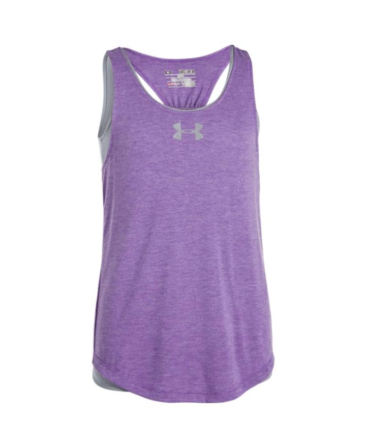 Under Armour Girls' Ua Double The Fun Tank