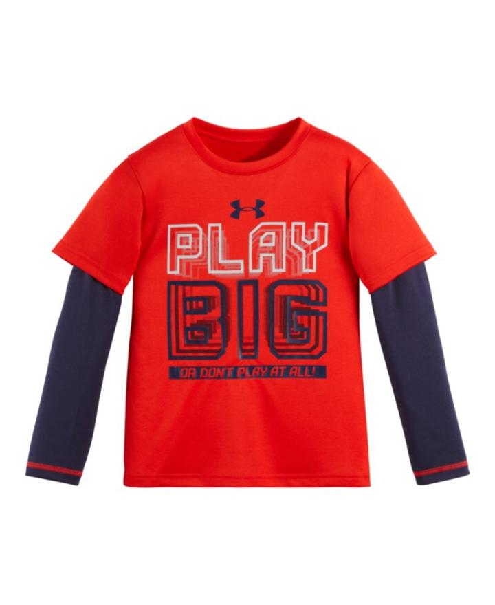 Under Armour Boys' Pre-school Ua Play Big Slider