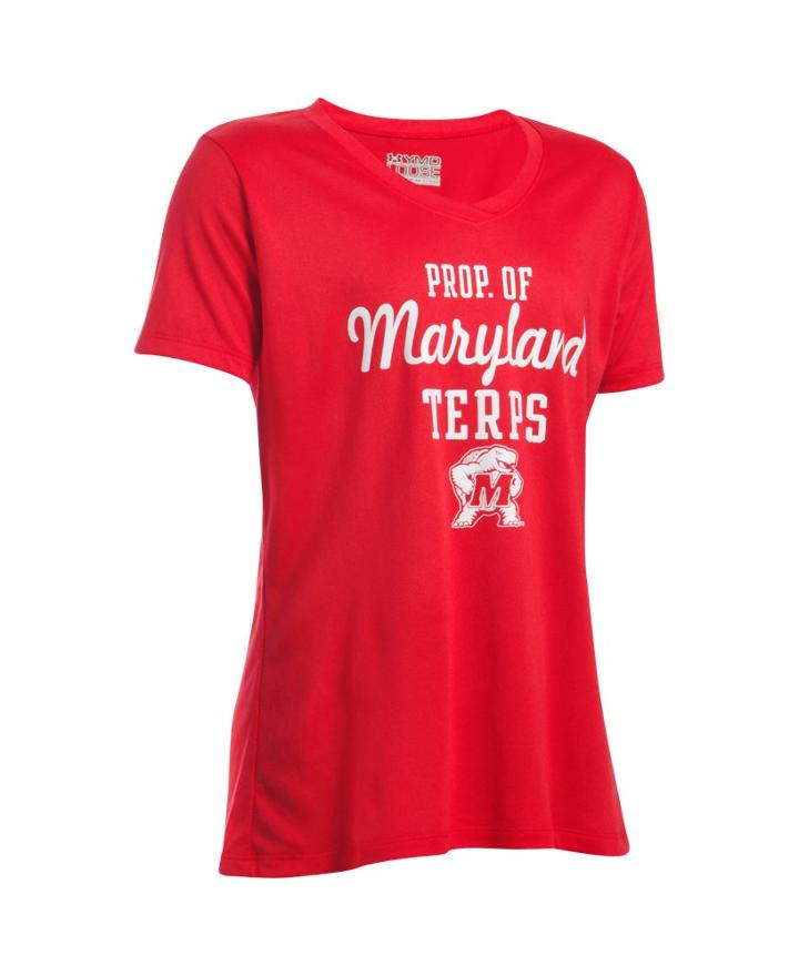 Under Armour Girls' Maryland Ua Tech Short Sleeve T-shirt