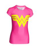 Girls' Under Armour Alter Ego Heatgear Sonic Wonder Woman T-shirt