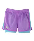 Under Armour Girls' Toddler Ua 2 In 1 Shorts