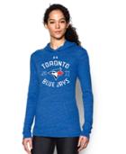 Under Armour Women's Toronto Blue Jays Ua Charged Cotton Tri-blend Hoodie