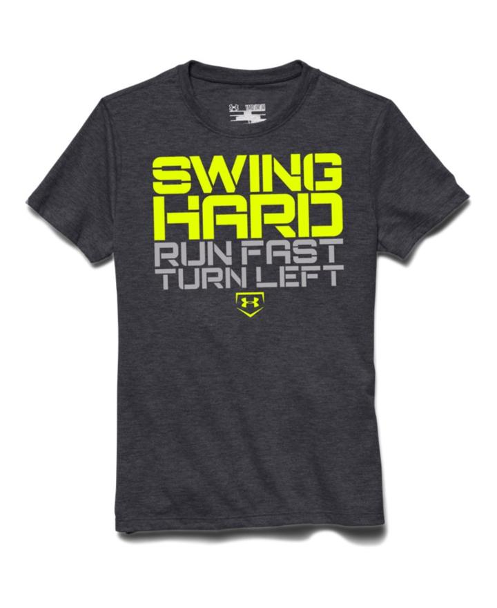 Under Armour Boys' Ua Swing Hard T-shirt