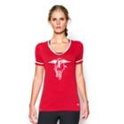 Under Armour Women's Texas Tech Ua Tri-blend Shirzee T-shirt