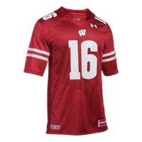 Under Armour Men's Wisconsin #16 Ua Premier Football Jersey *ships 8/10/16*
