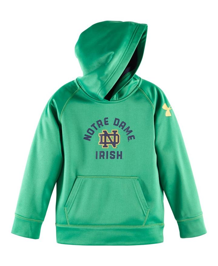 Under Armour Boys' Toddler Notre Dame Campus Hoodie