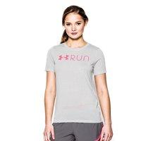 Under Armour Women's Ua Run Lockup Short Sleeve Crew