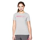Under Armour Women's Ua Run Lockup Short Sleeve Crew