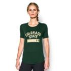 Under Armour Women's Colorado State Ua Short Sleeve Crew