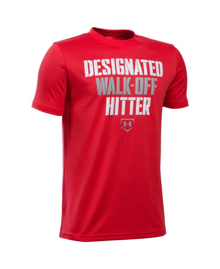 Under Armour Boys' Ua Designated Hitter T-shirt