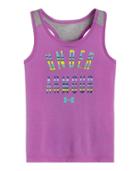 Under Armour Girls' Toddler Ua Blurred Lines Racerback Tank