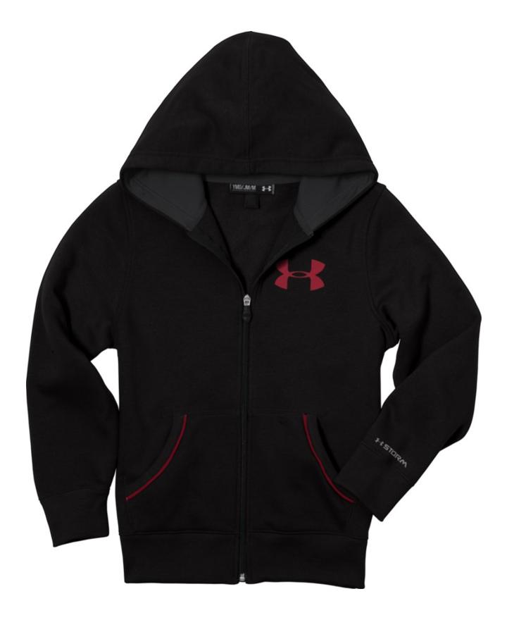Under Armour Boys' Charged Cotton Storm Full Zip Hoodie
