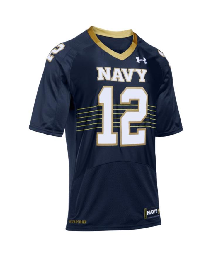 Under Armour Men's Navy Ua Premier Football Jersey