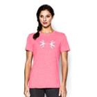 Under Armour Women's Ua Antler Logo Tri-blend T-shirt