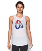 Under Armour Women's Baltimore Orioles 4th Of July Cutout Tank
