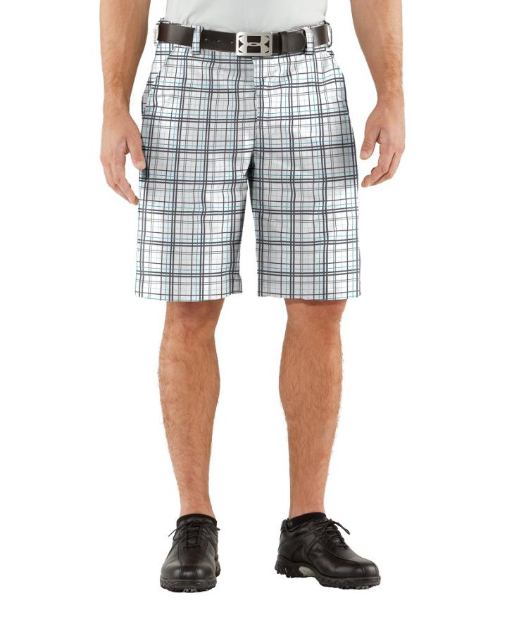 Under Armour Men's Ua Forged Plaid Golf Shorts