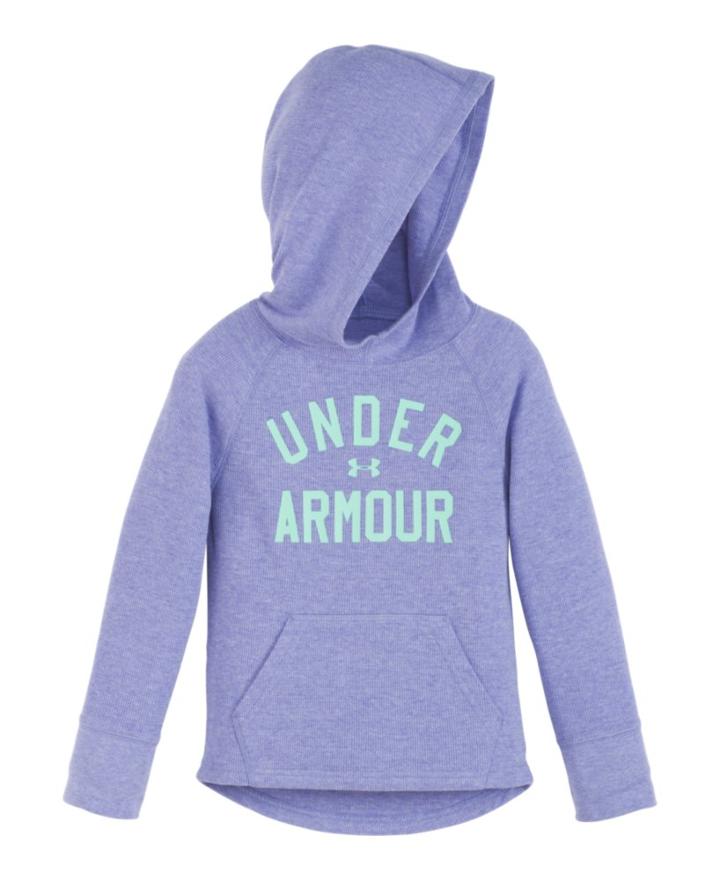 Under Armour Girls' Pre-school Ua Waffle Hoodie