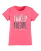 Under Armour Girls' Infant Ua I Wake Up Awesome T-shirt