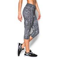 Under Armour Women's Ua Heatgear Armour Printed 18 Capri