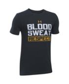 Under Armour Boys' Ua X Project Rock Blood Sweat Respect T-shirt