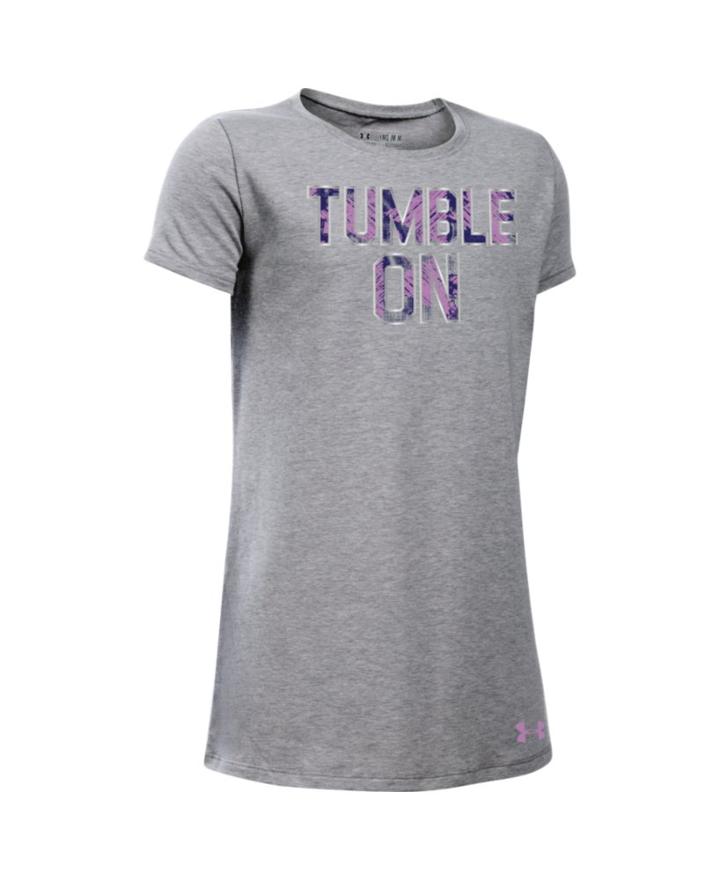 Under Armour Girls' Ua Tumble On T-shirt