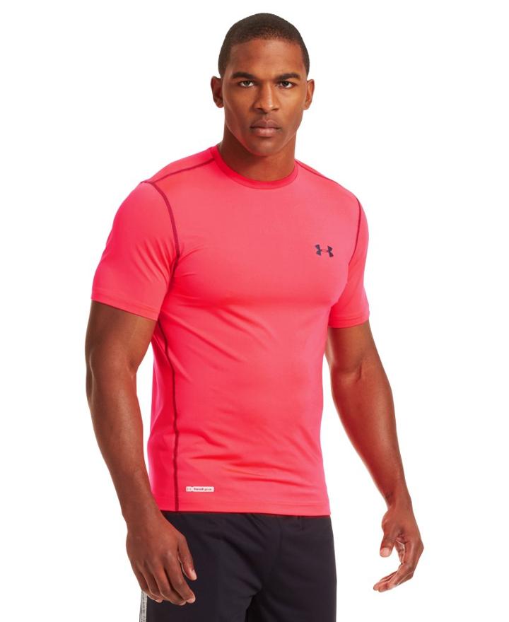 Under Armour Men's Heatgear Sonic Fitted Short Sleeve