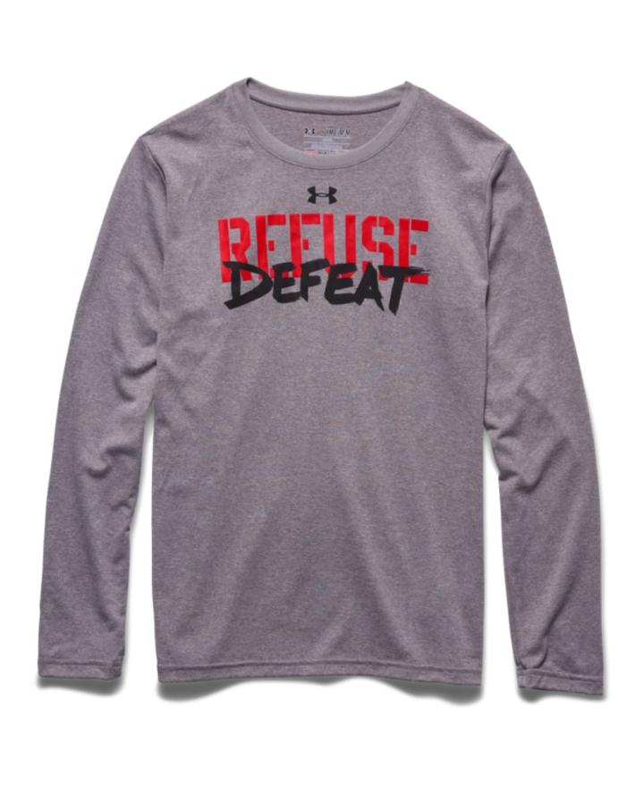 Under Armour Boys' Ua Refuse Defeat Long Sleeve T-shirt