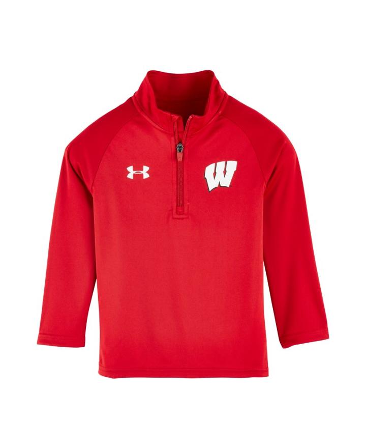 Under Armour Boys' Pre-school Wisconsin Ua 1/4 Zip