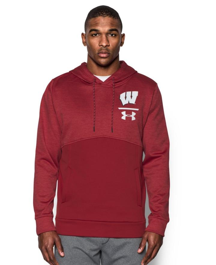 Under Armour Men's Wisconsin Ua Twist Hoodie