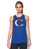 Under Armour Women's Chicago Cubs 4th Of July Cutout Tank