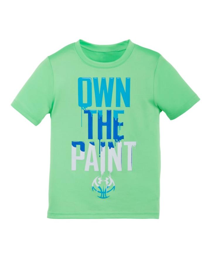 Under Armour Boys' Pre-school Ua Own The Paint T-shirt