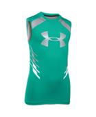 Under Armour Boys' Ua Heatgear Armour Up Fadeaway Fitted Tank